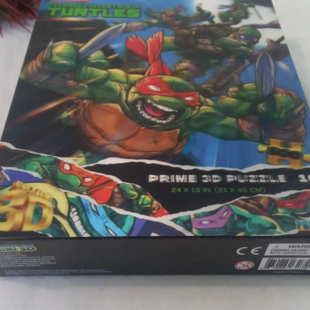Ninja turtles 3D puzzles